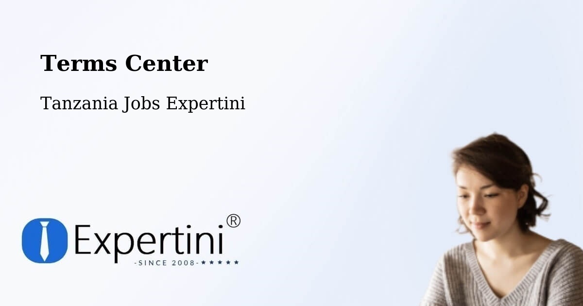 Terms of Service – Matui - Tanzania Jobs Expertini